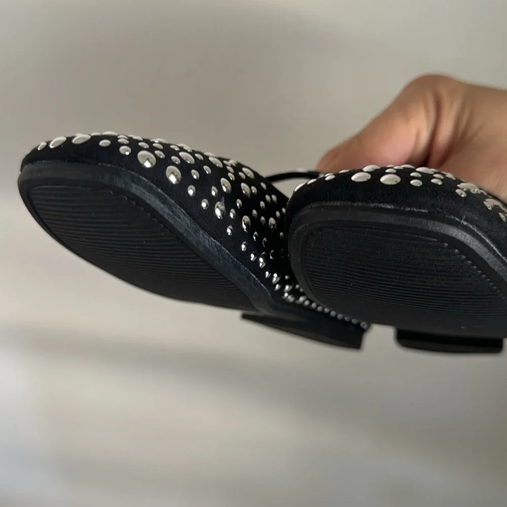 New with tags H&M studded black Mary Jane’s - Picture 8 of 14